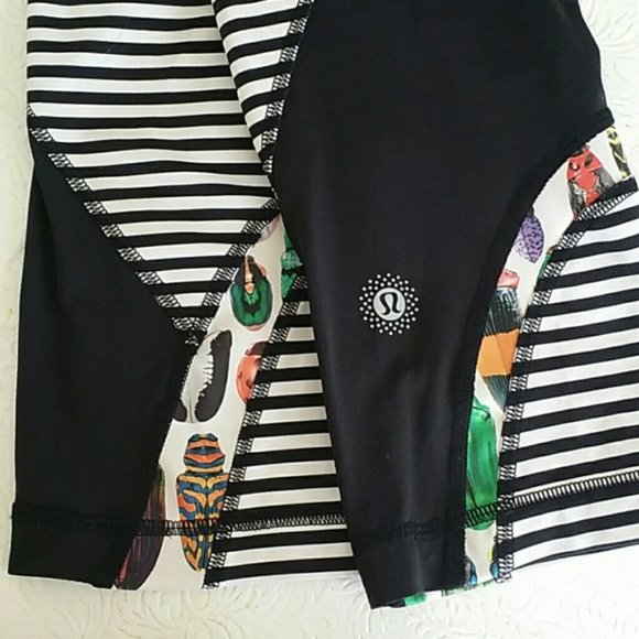 Lululemon Seawheeze Run Inspire Crop Bugs - Picture 4 of 5